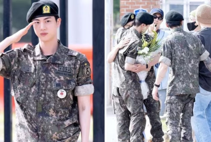 BTS Members Reunite to Celebrate Jin's Return from Military Training, RM Stuns with Saxophone Version of 'Dynamite' -Watch