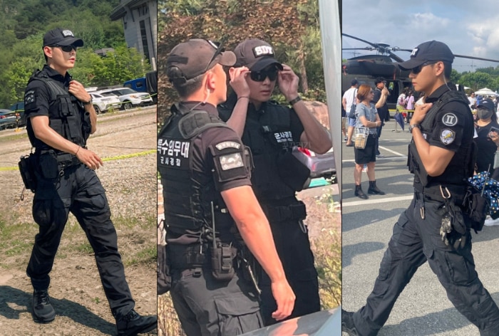 BTS' V Looks Unrecognisable in SDT Uniform While Patrolling, Army is in Awe