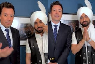 Diljit Dosanjh Teaches Jimmy Fallon Punjabi And He Cutely Says 'Sat Sri Akal' - Watch