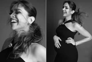 Deepika Padukone Flaunts Baby Bump in Black Bodycon Dress at Kalki 2898 AD Event; Fans Ask 'High Heels?' -Watch