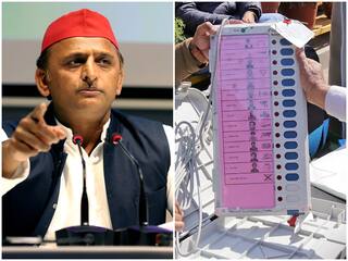 EVM पर मचा सियासी घमासान, राहुल के बाद अखिलेश ने उठाए सवाल, चुनाव आयोग ने हैकिंग की खबर को बताया गलत
