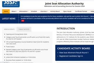 JoSAA Counselling 2024: Round 1 Reporting Ends Soon; What's Next?