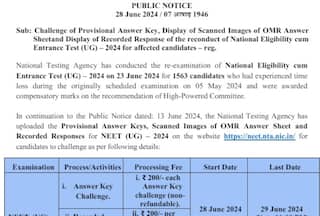 NEET UG Result 2024 Likely Tomorrow; Answer Key Objection Challenge Window Closes Today