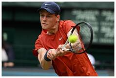 ATP Tour:  Jannik Sinner Overcomes Jan-Lennard Struff's Stellar Serving to Reach Halle Semis