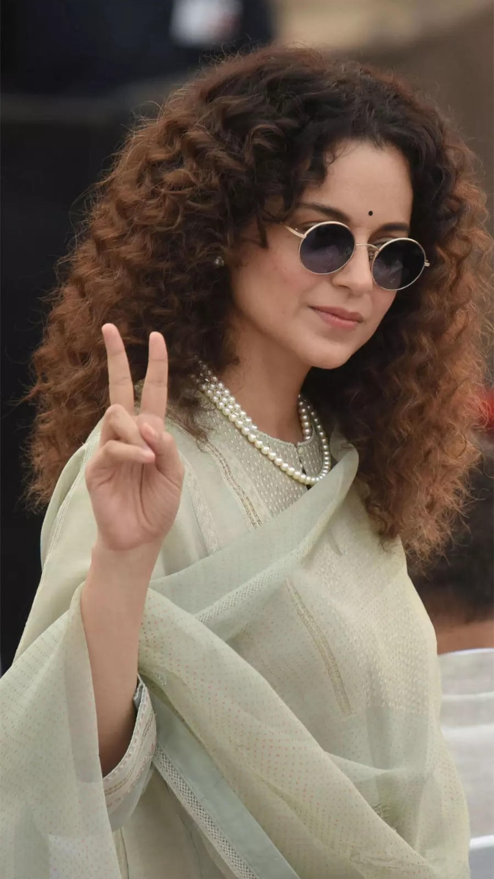 BJP Candidate Kangana Ranaut's Journey From Bollywood to Lok Sabha