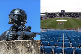 Police Snipers In Action As New York Tightens Security For T20 World Cup 2024 Matches