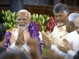 NDA Meeting Key Updates: 'EVM Zinda Hai Ki Mar Gaya?'; PM Modi's Swipe At INDIA Bloc