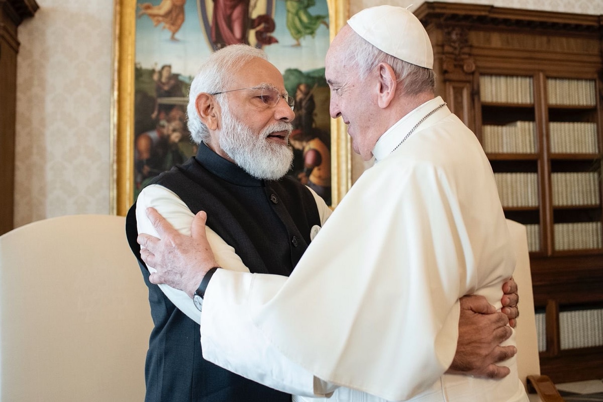 BJP, Congress Lock Horns Over Social Media Post On PM Modi's Meeting With Pope