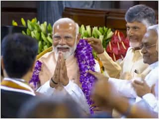 NDA संसदीय दल की बैठक में PM मोदी ने विपक्ष पर चुन-चुनकर बोला हमला, पूछा- 'EVM जिंदा है या मर गया?' | VIDEO