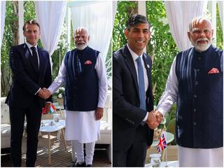 PM Modi Italy Visit: पीएम मोदी ने फ्रांस के राष्ट्रपति और ब्रिटेन के PM के साथ की बैठक, G7 समिट में लेंगे हिस्सा
