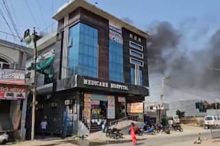 Fire Breaks Out At Private Hospital In Haryana's Jhajjar, Video Shared