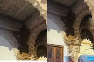 Water Leakage At Ayodhya Ram Mandir After First Rainfall