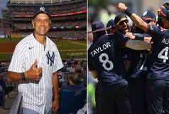 Rahul Dravid GLUED to USA vs Pakistan Match in NY Subway is EPIC - PIC INSIDE