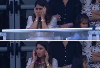 Ritika Sajdeh SHOCKED After Rohit Sharma Gets Out; Pics go VIRAL!