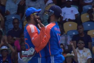 WATCH | Rohit Sharma-Rishabh Pant AVERT Major Injury Scare During Super 8 Clash
