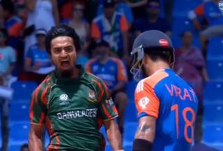 WATCH | Tanzim Hasan's FIERY SEND-OFF to Virat Kohli is UNMISSABLE!