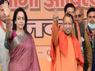 Mathura Lok Sabha Result : मथुरा में हेमा मालिनी ने लगाई जीत की हैट्रिक