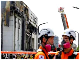 Massive Fire At South Korean Lithium Battery Plant Kills 22 Workers