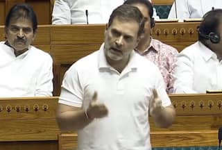 Congress Says Rahul Gandhi's Mic Muted As He Raised NEET Issue In Lok Sabha; Speaker Responds, 'There Is No Button Here'