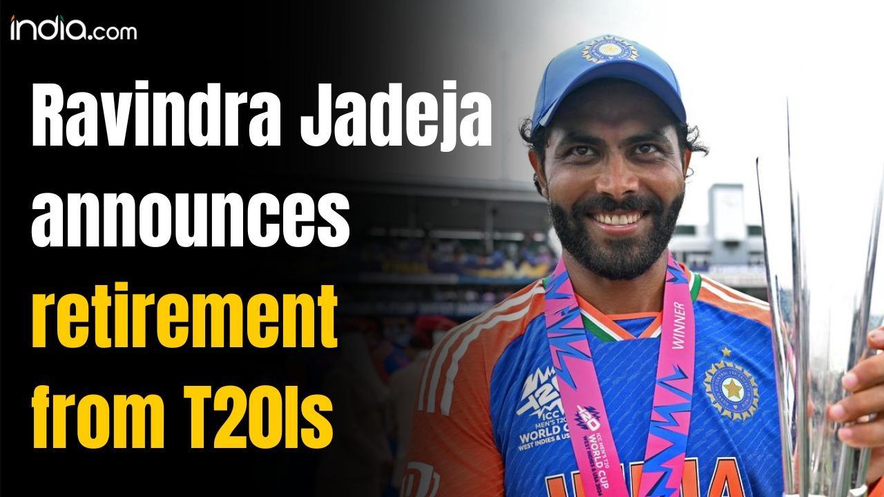 T20 World Cup : Ravindra Jadeja joins Virat Kohli and Rohit Sharma, announces retirement from T20Is