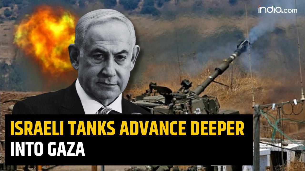 Israel-Hamas War | 6 Palestinians Dead, Homes Destroyed As Israeli Tanks Advance Further Into Gaza