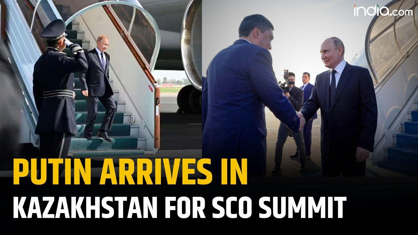 Russian President Putin Arrives in Kazakhstan for Russia-China Dominated SCO Summit