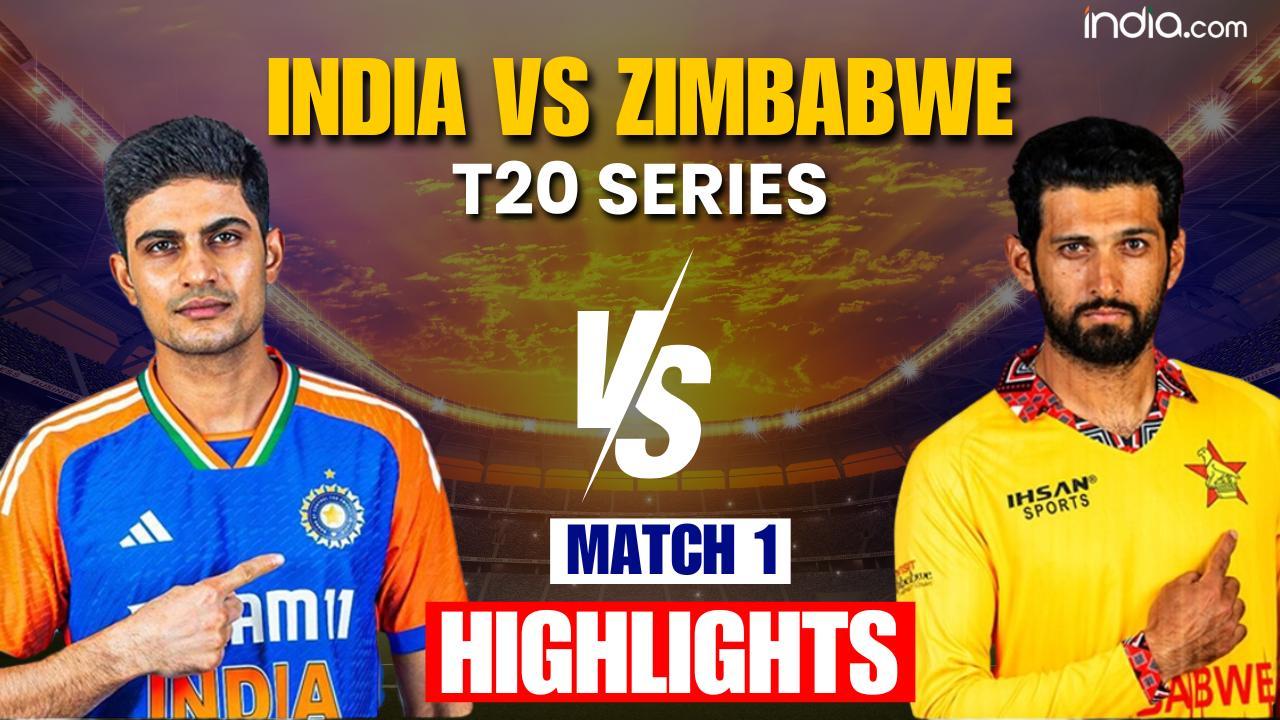 IND Vs ZIM Highlights: Zimbabwe Creates History Beat India By 13 Runs I India Vs Zimbabwe Highlights