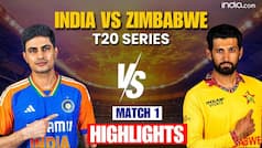 IND Vs ZIM Highlights: Zimbabwe Creates History Beat India By 13 Runs I India Vs Zimbabwe Highlights