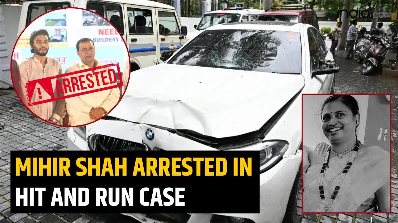 Mumbai Hit And Run Case | Accused Mihir Shah Arrested In Mumbai BMW Hit And Run Case