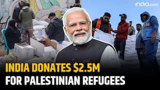 Gaza war: India Donates $2.5 Million To UN Agency For Palestinian Refugees | Israel- Hamas war