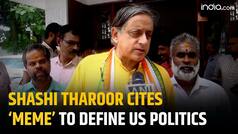 US Election: Shashi Tharoor cites ‘meme’ to define US politics