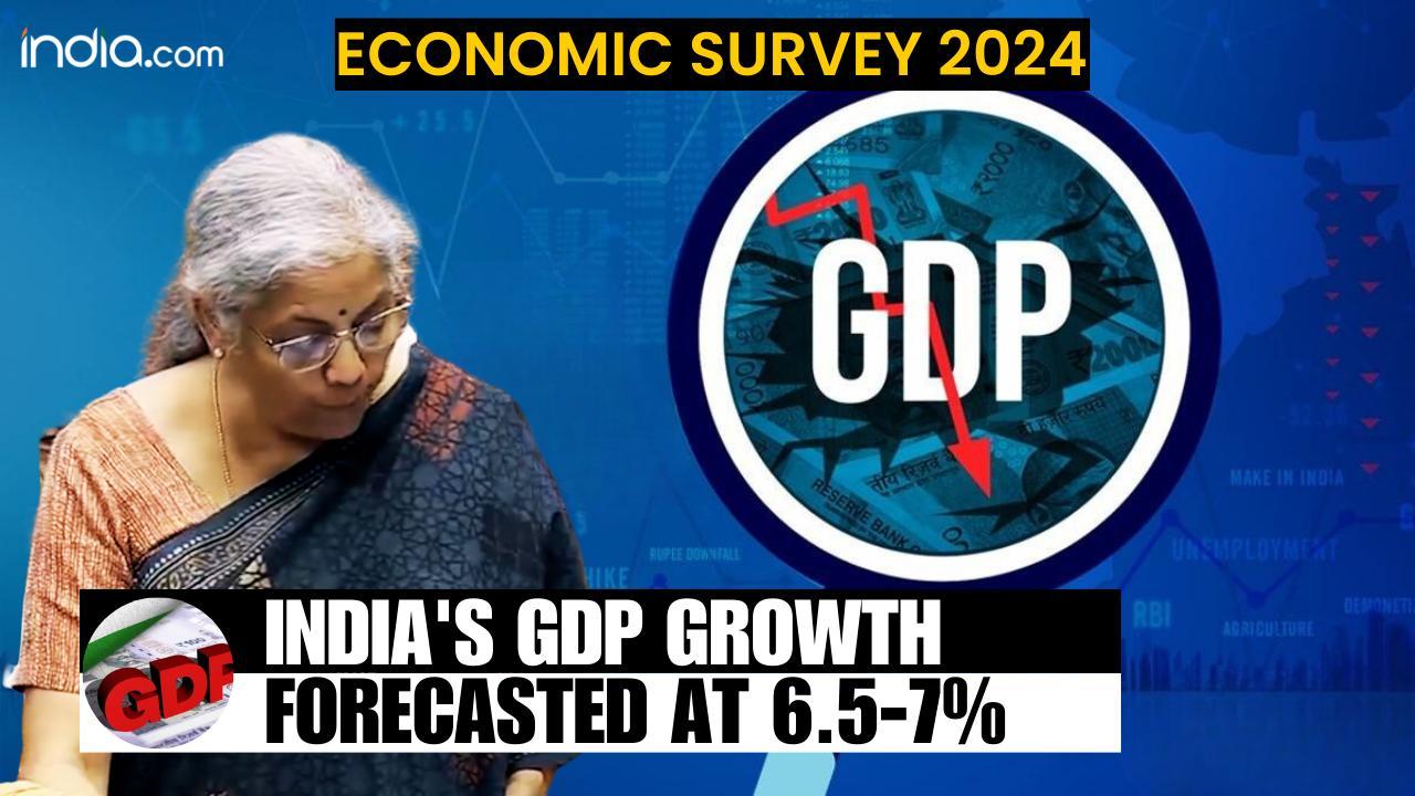 Economic Survey 2024: India's GDP Growth Forecasted at 6.5-7%; RBI Projects 4.5% Inflation for FY25