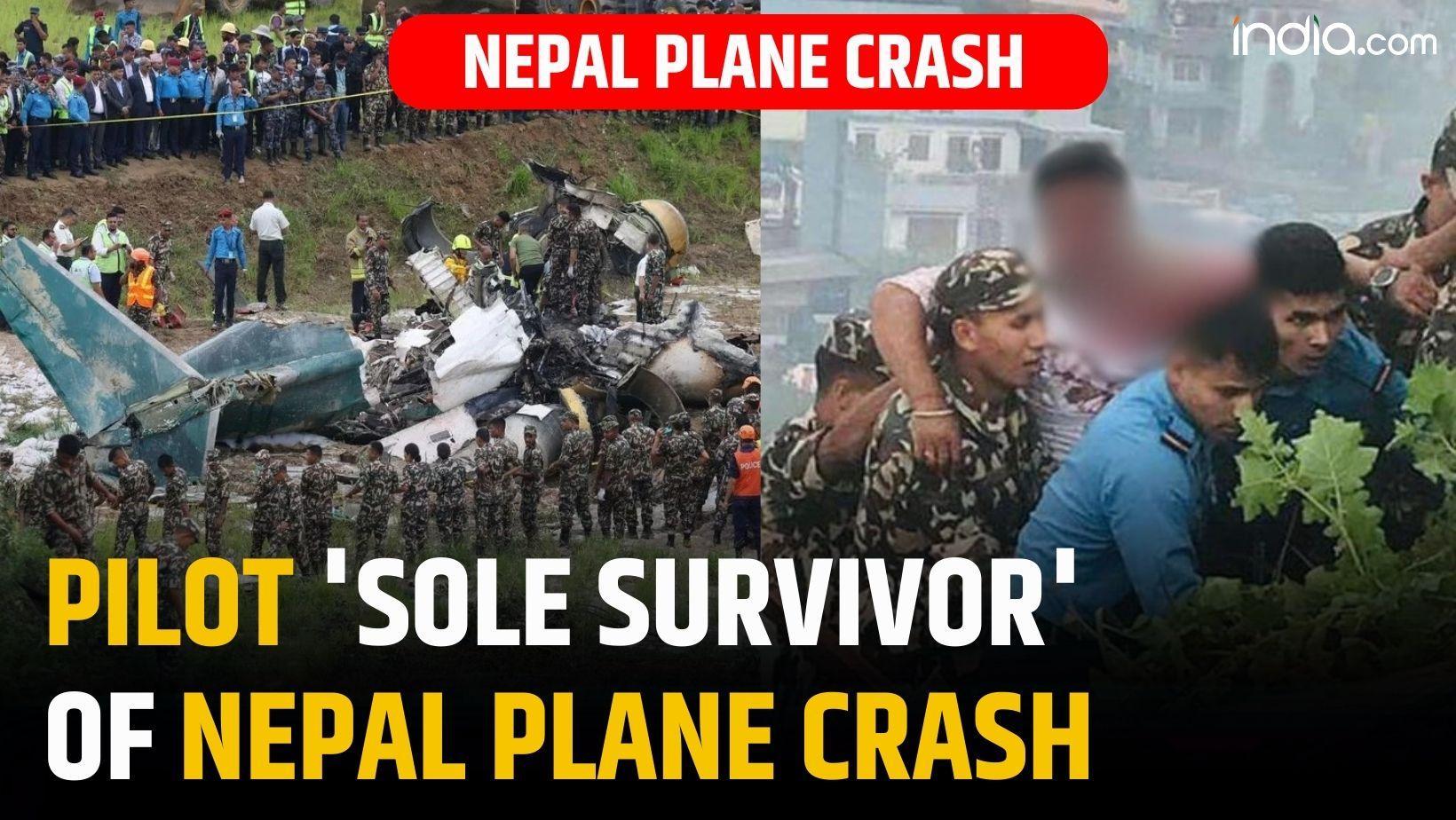 Nepal Plane Crash:  Pilot 'Sole Survivor' Pulled from Deadly Kathmandu Airport Plane Crash
