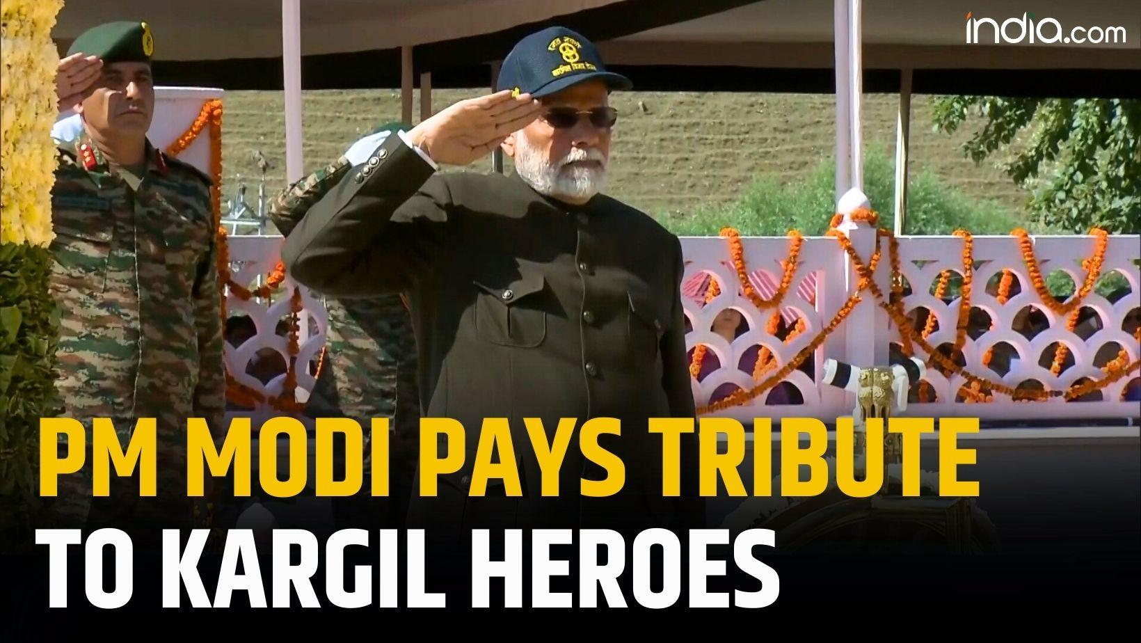 Kargil Vijay Diwas 2024: PM Modi pays tribute to Kargil War Heroes | Vijay Diwas 2024