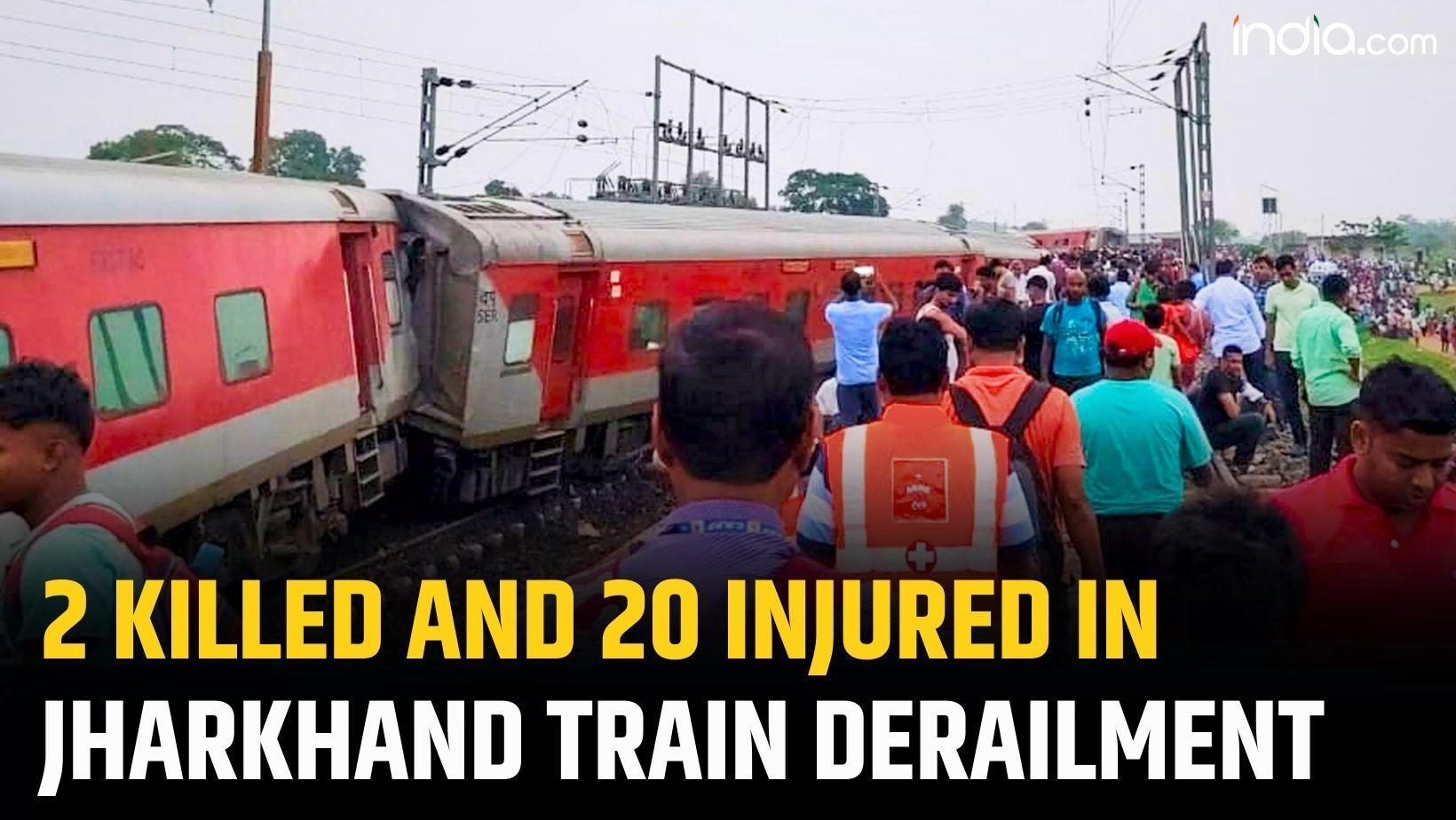 Jharkhand Train Accident: 2 Killed, 20 Injured As Coaches Of Mumbai-Bound Train Derails In Jharkhand