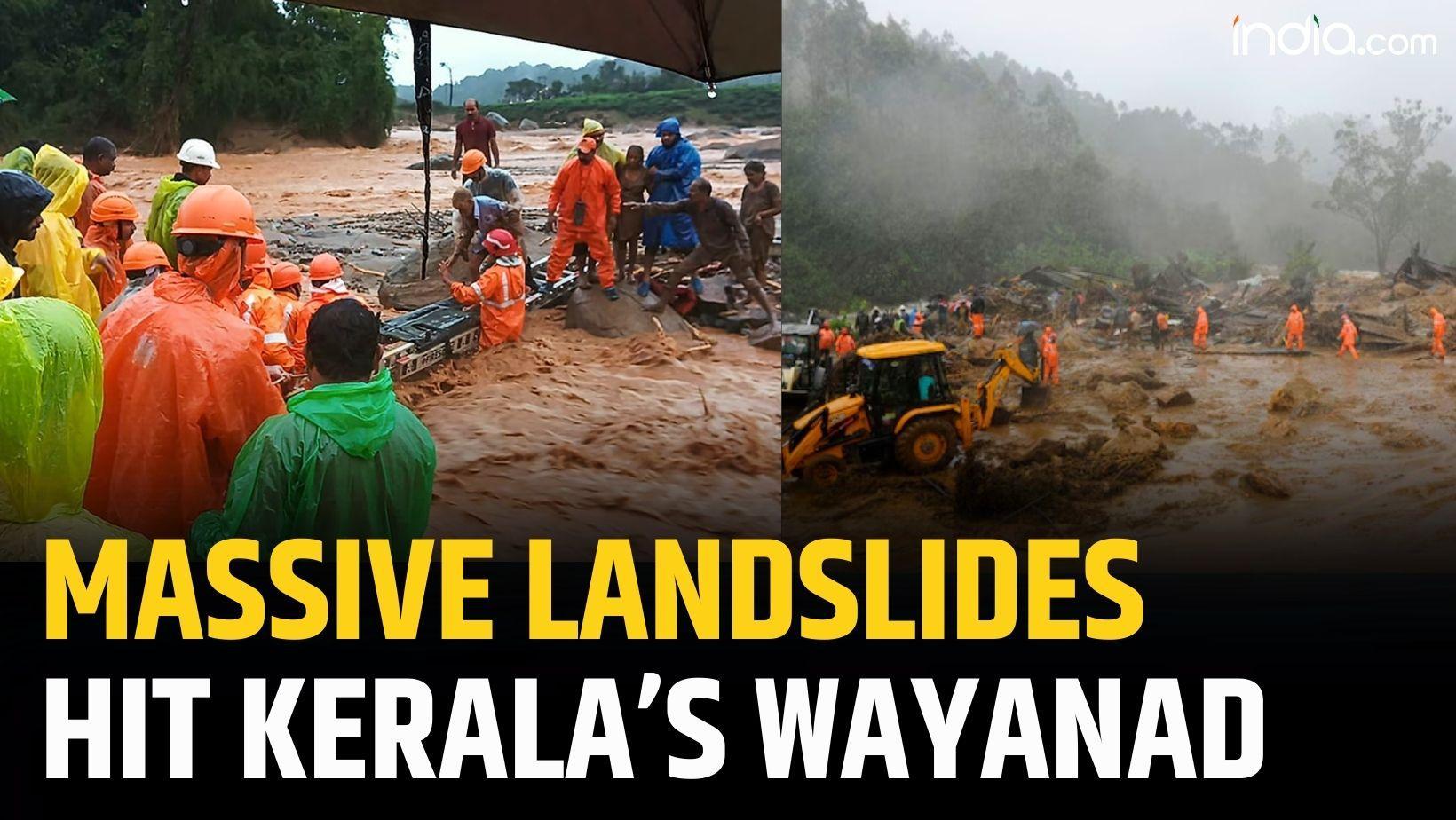 Wayanad Landslides: 24 Killed In Wayanad Landslides, Hundreds Trapped After Roads Swept Away