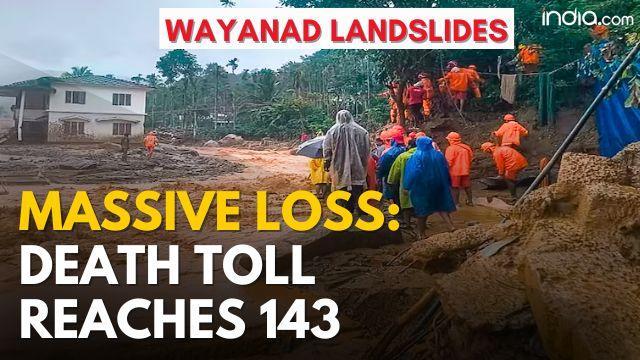Kerala landslides: Death toll rises to 143, as rescue operations are underway