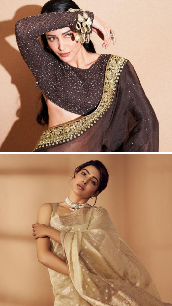 Sai Pallavi to Janhvi Kapoor, 6 Sarees Inspired by Divas for This Wedding Season