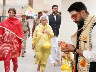 अभिषेक-जया और श्वेता बच्चन ने की काशी विश्वनाथ मंदिर में पूजा, गायब थीं ऐश्वर्या और आराध्या