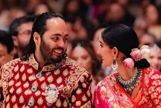 Anant-Radhika Receive Grand Welcome in Jamnagar With Rose Petals
