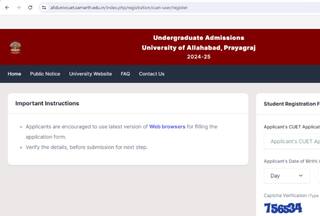 Allahabad University UG Admissions 2024 Through CUET: Registration Begins; Check Fee
