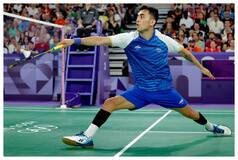 Paris Olympics 2024: Lakshya Sen Comes Up With Insane Backhand In Win Over Jonathan Christie  I  WATCH  Video