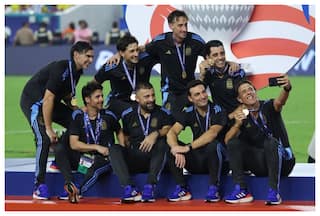 Scaloni 'Eternally Grateful' Following Argentina   s Second Consecutive Copa America Victory
