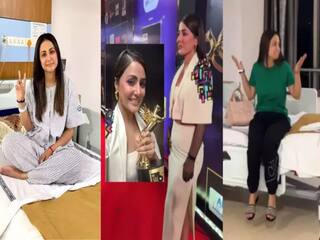 Hina Khan ने कीमोथेरेपी से पहले अवॉर्ड शो में लिया था हिस्सा, वीडियो शेयर कर कहा 'इस रात ने सब बदल दिया'