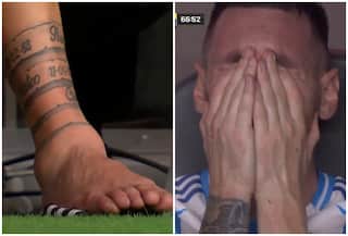 OUCH! PICS of Lionel Messi's Swollen Foot Goes VIRAL During Copa America 2024 FINAL!