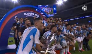 WATCH | Messi's GESTURE Towards di Maria After Argentina Win Copa America is GOLD!