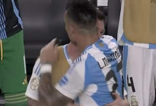 WATCH | Lautaro Martinez HUGS Lionel Messi After His Goal During Copa America 2024 Final