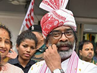 JMM President Hemant Soren Takes Oath As Jharkhand Chief Minister For 3rd Time