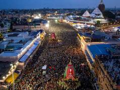Rath Yatra 2024: Millions Pull Massive Chariots From Puri Jagannath Towards Gundicha Temple | WATCH