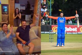 Abhishek Sharma’s Parents Celebrate Son’s Maiden T20I Century, Sister Komal Shares Heartwarming Video – WATCH
